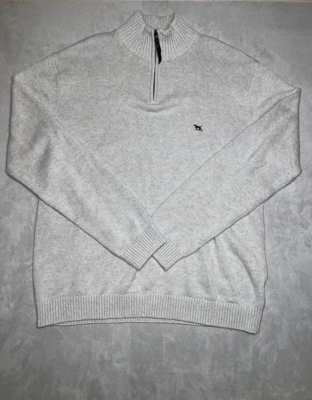 Rodd & Gunn 100% Australian Cotton Quarter-Zip Sweater Size XL
